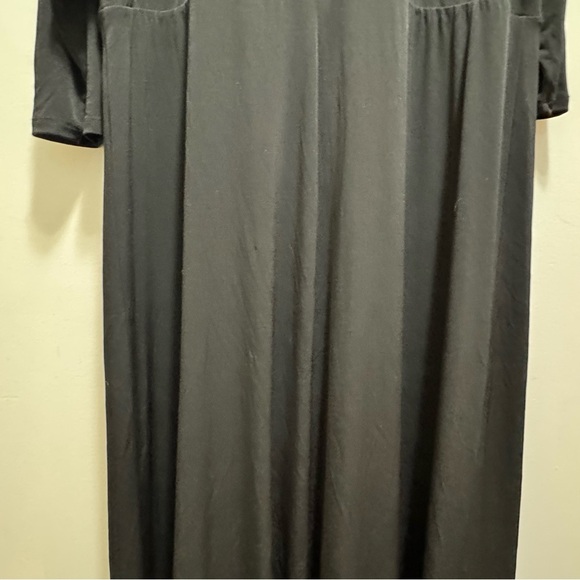 Torrid Tea Length Studio Knit Deep V Bodycon Dress Size 3x Classic - Picture 9 of 14